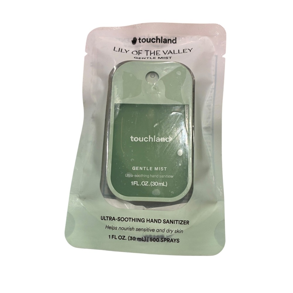 Touchland Gentle Mist Hand Sanitizer Lily of the Valley 1oz 30ml 500 Sprays NIB